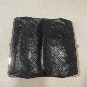 HOBO Lauren clutch wallet. This is a black wallet! Can be used as a clutch.